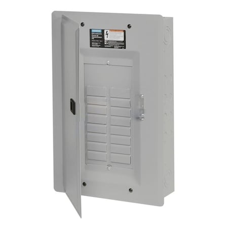 16 Circuit W Stainless Steel Q Series Panel Grey Panel Box